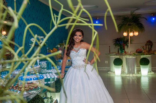 Debutante e a ornamentação 