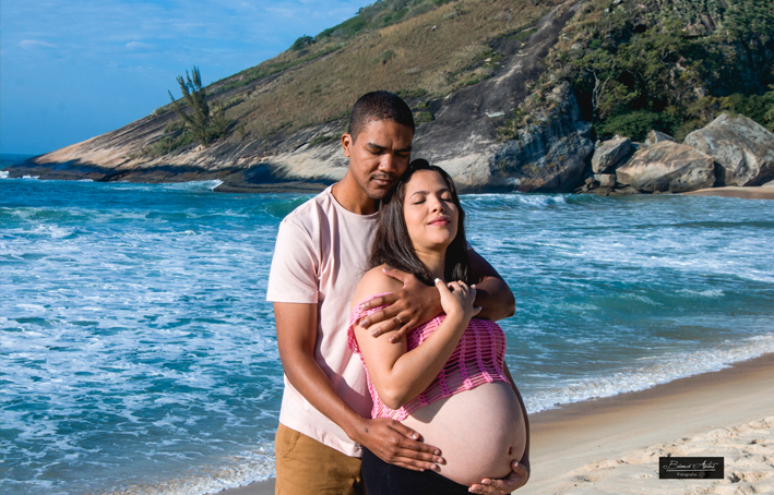 Book Gestante na Praia no Rio de Janeiro